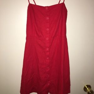 Mini Red Dress